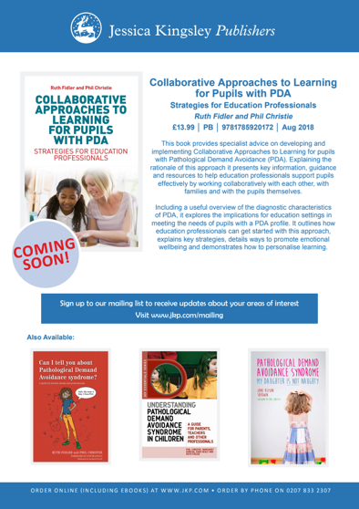 Collaborative Approaches to Learning  for Pupils with PDA